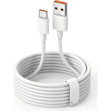 Giyitec Xiaomi 13 Pro & 12 Pro Uyumlu 240W USB To Type-C Super Fast Şarj Kablosu 100CM