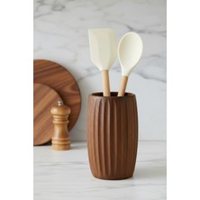 Suo Home Arven Büyük Boy Akasya Kaşıklık (17 cm Yükseklik - 11 cm Genişlik)