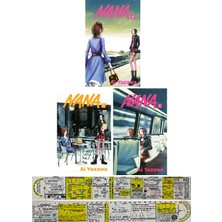 Marmara Çizgi Nana 4-5-6. Ciltler Manga Seti + Özel Cetvel