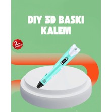Marsilyan Üç Boyutlu 3D Yazıcı Kalem Abs ve Pla Uyumlu