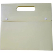 Linea A4 Taşıma Saplı Sarı Çıtçıtlı Dosya
