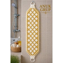 Anuk Grup Halkalı Banyo Lifi Yumuşak Dokulu - Çeyizlik , Düğün Nişan Söz Bohça Umre Hediyelik