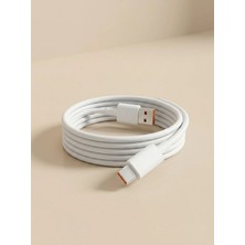 Giyitec Realme Gt 7 Pro Uyumlu 240W USB To Type-C Super Fast Şarj Kablosu 100CM