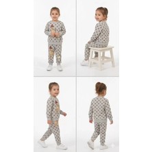 Baby Najmaddin 2-3-4-5 Yaş Ceylan Baskılı Penye Çocuk Takımı Najmaddin