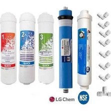 Sumato Lg Marka Su Arıtma Cihazı Filtresi Kapalı Kasa 5 Li Filtre Seti - Lg Membran Filtre