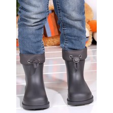 Igor W10257 Bimbi Euri Su Geçirmez Yağmur Kar Çizmesi Gri Mikrofiber Malzeme Kız/erkek Çocuklar İçin