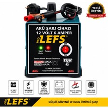Pro Lefs 6 Amper Akü Şarj Cihazı 60 Ampere Kadar Şarj Eder