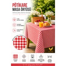 Visluna Pötikare Masa Örtüsü 150X150 cm – Piknik & Sofra Bezi, Kolay Temizlenir