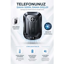 FaroxTech Mobil Oyuncular Için 1500 Mah Kablosuz Telefon Soğutucu ve Radyatör