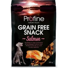 Profine Grain Free Yarı Nemli Somon Etli Köpek Ödülü 200 Gr Sağlıklı ve Lezzetli Ödül Maması