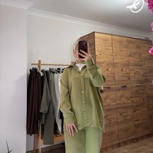 Tesettür Pantolonlu Takım