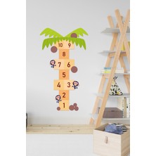 Esa Kids Rakamları Hayvanlarla Keşfet! Sayılar ve Orman Temalı Eğitici Duvar Sticker Seti
