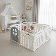 Unigo Mini Oyun Çiti - Gri Kapı