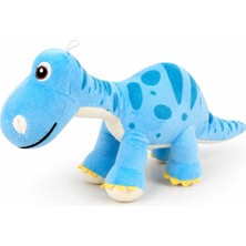 Toyska Sevimli Dinozor Peluş Oyuncak 35 cm Mavi