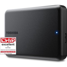 Toshiba Canvio Partner HDTB540EK3CB USB 3.2 2.5" 4 Tb Harici Harddisk Teşhir