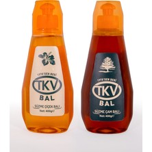 TKV Tüp Çiçek Balı 400 gr ve Tüp Çam Balı 400 gr