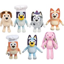Neco Toys BLUEY/18094 Bluey Peluş Figür 16-23 cm Asorti(Belirtilen , Tekli Satış Için Adet Idır.)