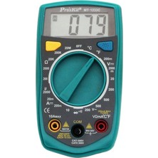 Alfa Proskit MT-1233C Dijital Multimetre | Sıcaklık Ölçer, Ac/dc Volt & Akım Ölçüm Cihazı