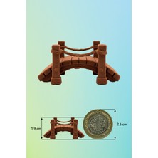 Aysluka Maket Köprü, Minyatür Köprü 4X3X1.9CM 1 Adet , Maket - Teraryum ve Dioramalar Için Maket Köprü