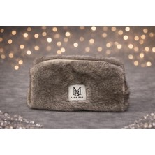 Make Bag Vizon Renk Makyaj Çantası