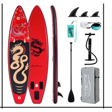 Funwater Feath-R-Lıte Dragon Adventure Stand Up Paddle Board /sup Board 335X82X15 cm Kırmızı