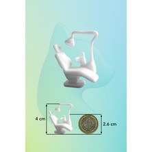 Aysluka 1/50 Ölçekli Minyatür Dişçi Üniti Koltuğu - Mimari Maket ve Diorama Aksesuarı
