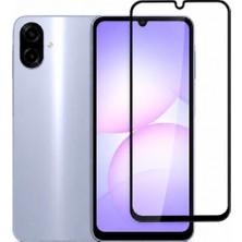 Bzontech Samsung Galaxy A07 Ile Uyumlu Anti Statik Ekran Koruyucu Toz Tutmayan Kırılmaz Cam