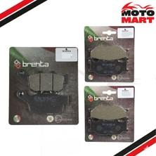 Yamaha Xj 6 N Diversion Ön ve Arka Balata Takımı Brenta BRT0315