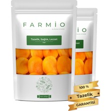 Farmio Jumbo Sarı Kuru Kayısı 1kg - Taptaze Yeni Mahsül - Gurme Serisi