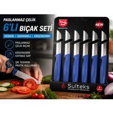 Sulteks Meyve & Sebze Bıçağı 6lı Çelik Paslanmaz