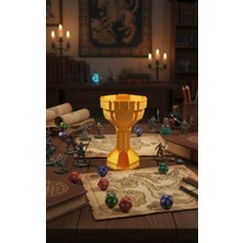 Major Hobi Dnd Kadeh Zar Kulesi (Dice Tower) - Fantastik Rpg ve Frp Masaüstü Aksesuarı