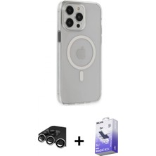 Pileli Store Pilelistore™ iPhone 14 Pro Max Kılıf Kıvılcım Asil Özel Seri - Siyah Bilvis 5in1 5d Magic Hayalet Cam Ekran Koruyucu + Raze Metal Kamera Lens - Gs