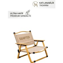 Kamptek Kamp Teknolojisi Taşınabilir Kermit Premium Kamp Koltuğu – 600D Oxford Kumaş, Ultra Dayanıklı, 120 kg Taşıma