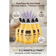 Foşur Foşur By Cem Özkök Lavanta Kokulu Bitkisel Sıvı Arap Sabunu 750 ml 5 Adet