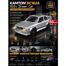 Trust Store Kamtom DC162A Retro Dream Car 1:16 4x4 Drift Uzaktan Kumandalı Araba 50 Km/h Hız Işıklı Şarjlı E30