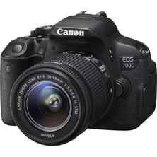 Canon Eos 700D 18-55 IS STM DSLR Fotoğraf Makinesi 5184 x 3456 Fotoğraf Çözünürlüğü ve 22.3 x 14.9 mm Sensör