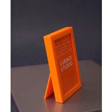 Lubiko Studio Minimalist Mini Fotoğraf Çerçevesi - Instax Uyumlu Dekoratif Masa Üstü Çerçeve - Pla Tasarım/ Hediyelik - Dekoratif