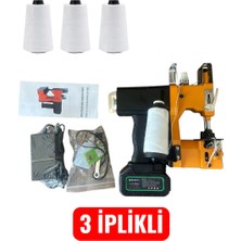 Ames Yuki Çuval Ağzı Dikiş Makinası Şarjlı  (2600MA) +3 Iplikli