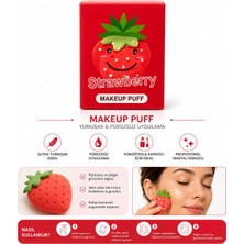 Çilek Makeup Puff Sünger