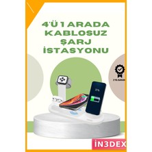 İn3dex Akıllı Kablosuz Şarj Cihazı 10W Hızlı Şarj Korumalı