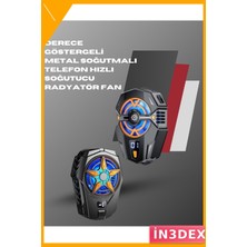 İn3dex 2 Hızlı Telefon Soğutucu Hafif Taşınabilir Mobil Oyun Aksesuarı