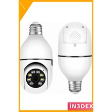 İn3dex 360 Derece Dönebilen Akıllı Wifi Kamera Ptz