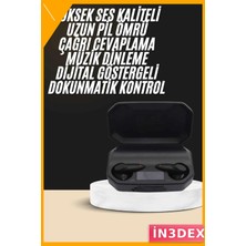 İn3dex Bluetooth 5.2 Kulak Içi Kulaklık Rgb Işıklı Çift Mikrofonlu Oyuncu