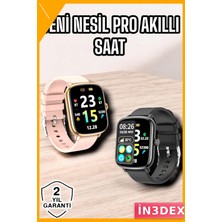 İn3dex Akıllı Saat Arama Bildirimleri Uyku Kalp Atış Takibi Ipx