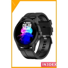 İn3dex Amoled Ekranlı Akıllı Saat 3 Kordonlu Nfc Gps
