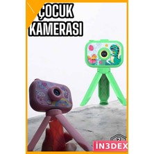 İn3dex Çocuk Dijital LCD Kamera 1080P Hd Fotoğraf Makinesi