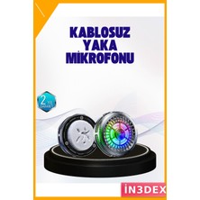 İn3dex Mobil Oyun Telefon Soğutucu Fan Rgb Işıklı Sessiz Soğutma