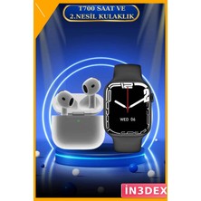 İn3dex Tws Bluetooth Kulaklık ve Dokunmatik Ekran Akıllı Saat Sesli Görüşme