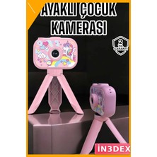 İn3dex Çocuklar Için Eğitici Mini Fotoğraf Makinesi Video Kamera
