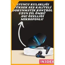 İn3dex Kare Dokunmatik Akıllı Saat 2.09 Inç Hd IPS 7 Kordonlu Sesli Görüşme + Tws Bluetooth Oyuncu Kulaklığı Anc